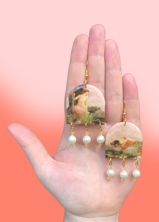 Echo and Narcissus earrings