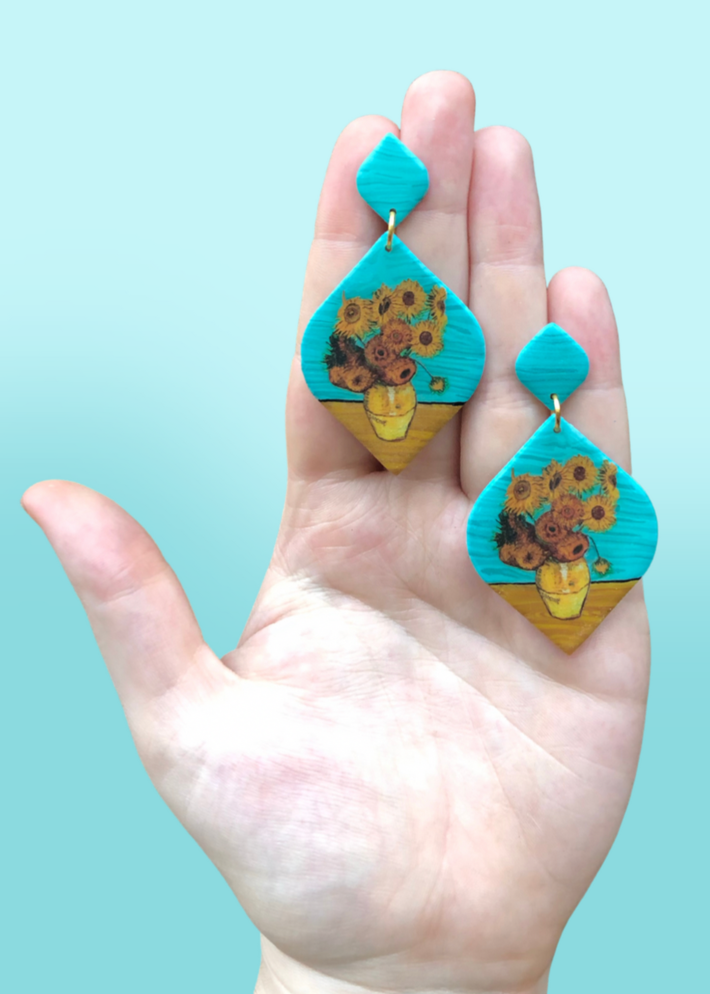 Van Gogh Sunflowers Earrings